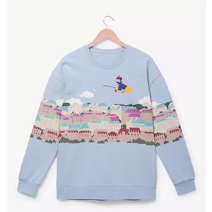 Studio Ghibli Kiki's Delivery Service Koriko Skyline Crewneck BoxLunch Exclusive